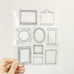 Cartoon Silicone Transparent Stamp for DIY Scrapbook Decoration