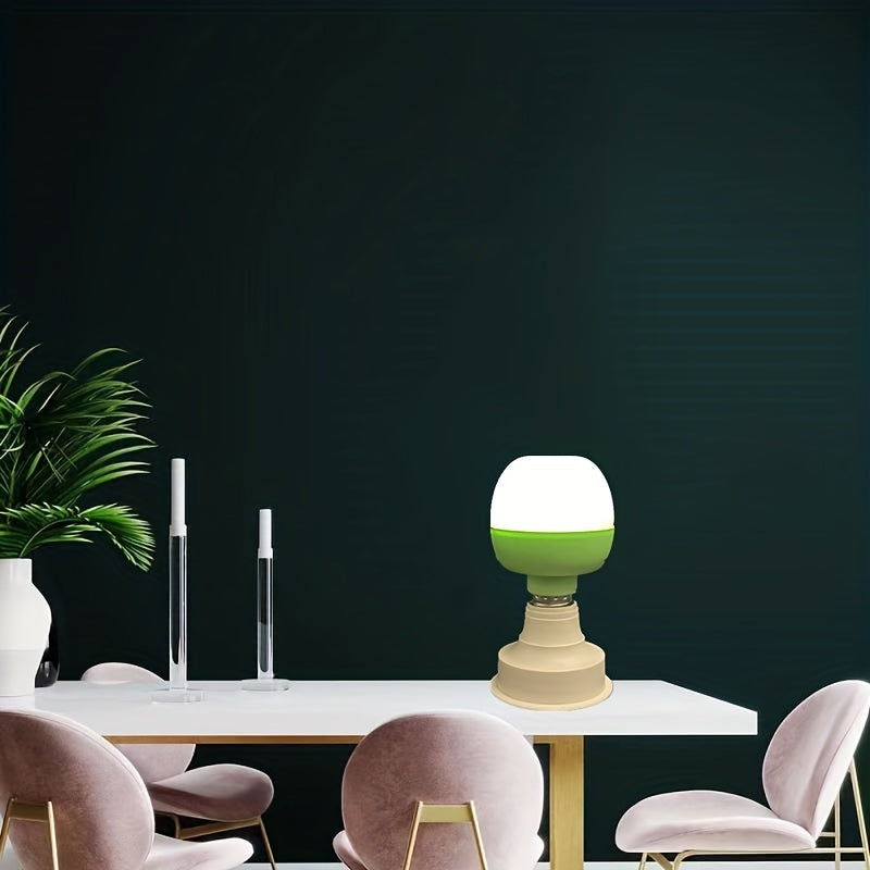 Acrylic Nursery Night Light Big Round Light Bulb