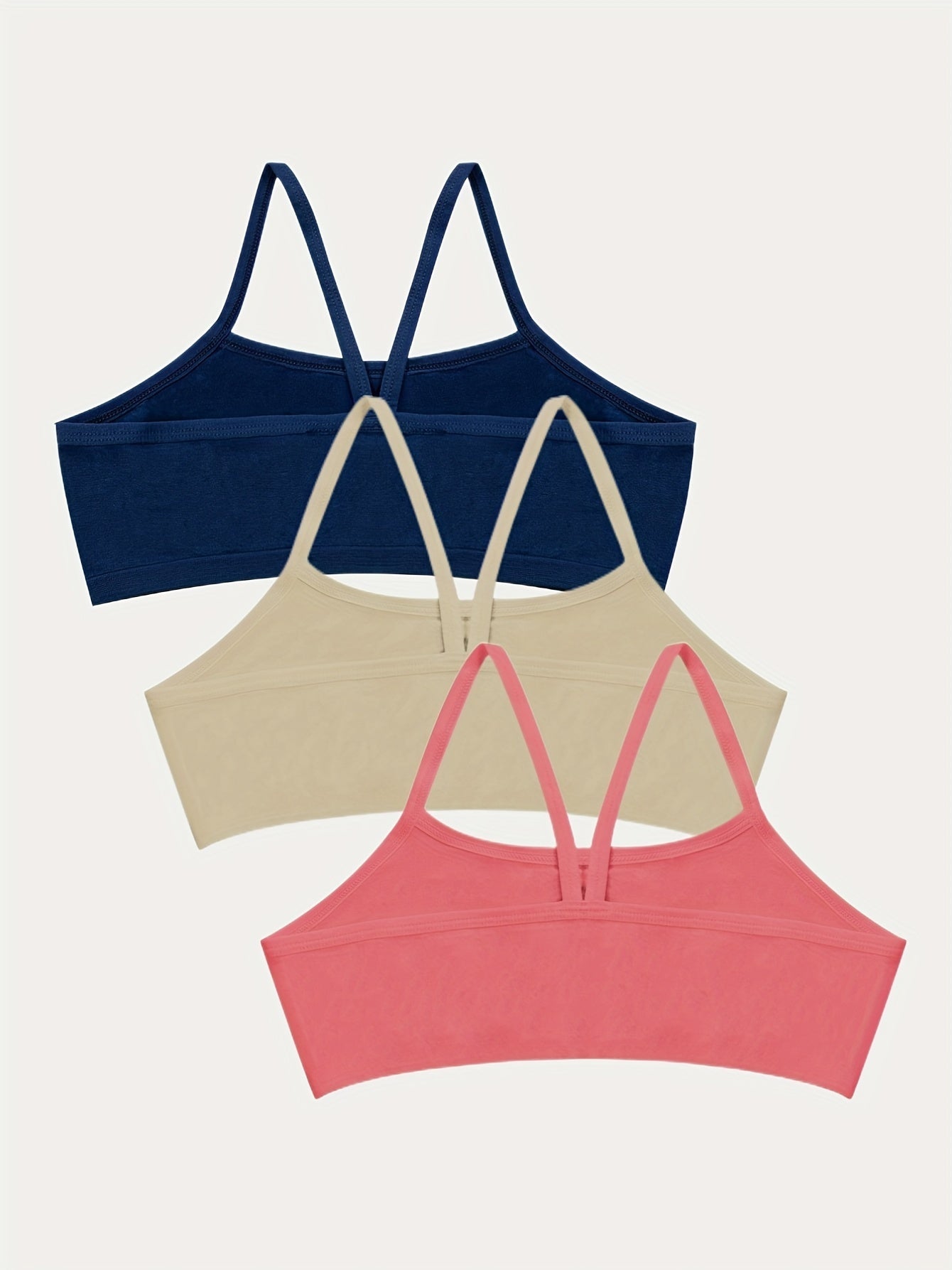 Girls Stretch Bras Soft Bralette Underwear For Teens 7-11 Years