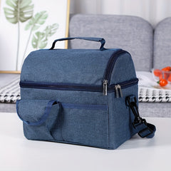 Insulated Lunch Bag Large Capacity Thermal Picnic Cooler Tote