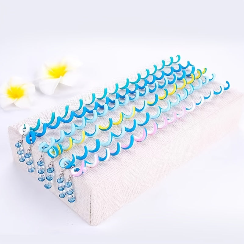6pcs Hair Braider Accessories Girls Twister Clip DIY Tools