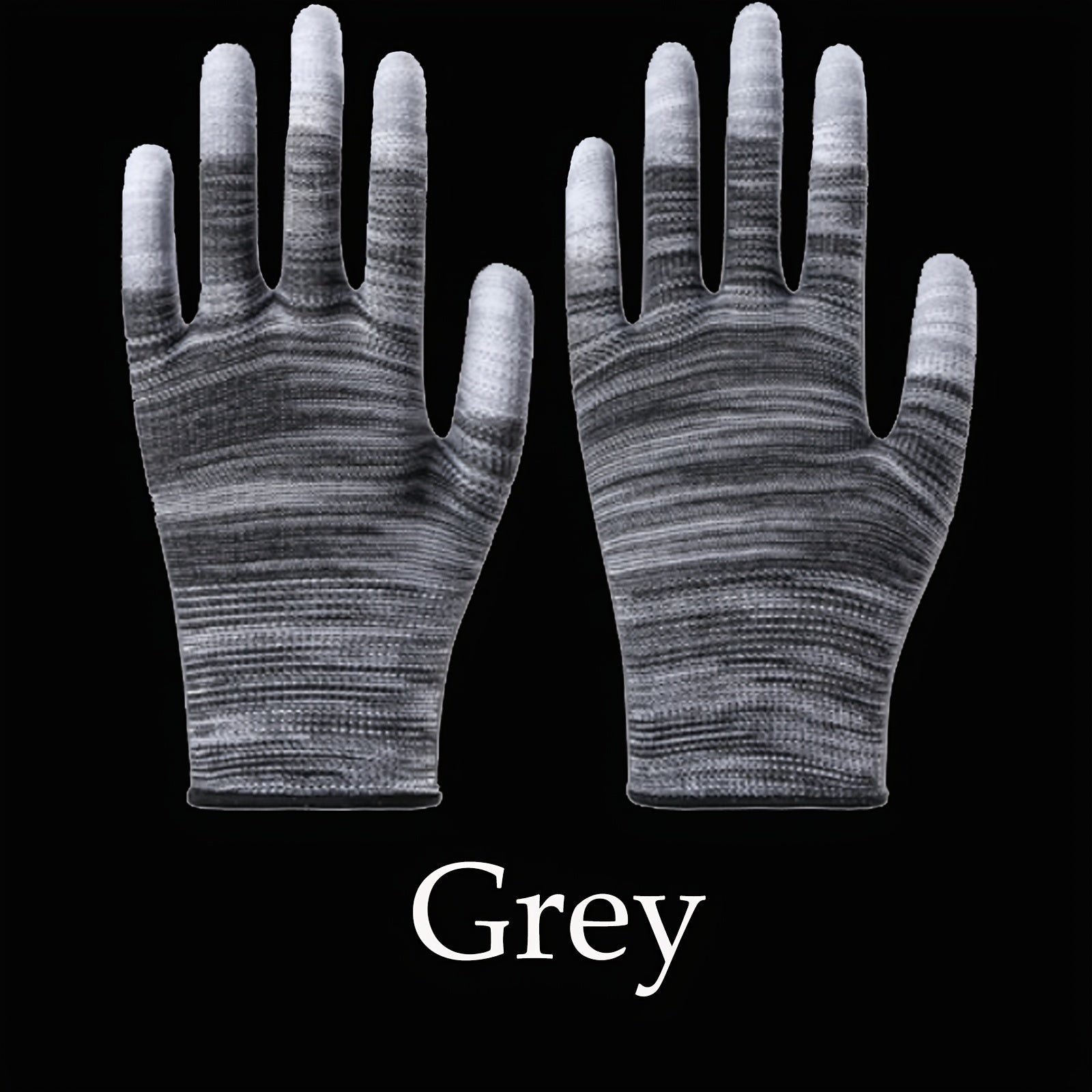 Pair of Gardening Gloves, Coated Finger Gloves, Protective Work Gloves