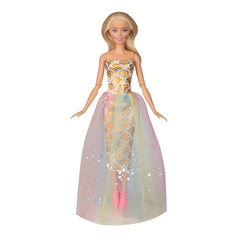 2 Sets Doll Clothes: Party & Daily Dresses for 29-21 cm Dolls