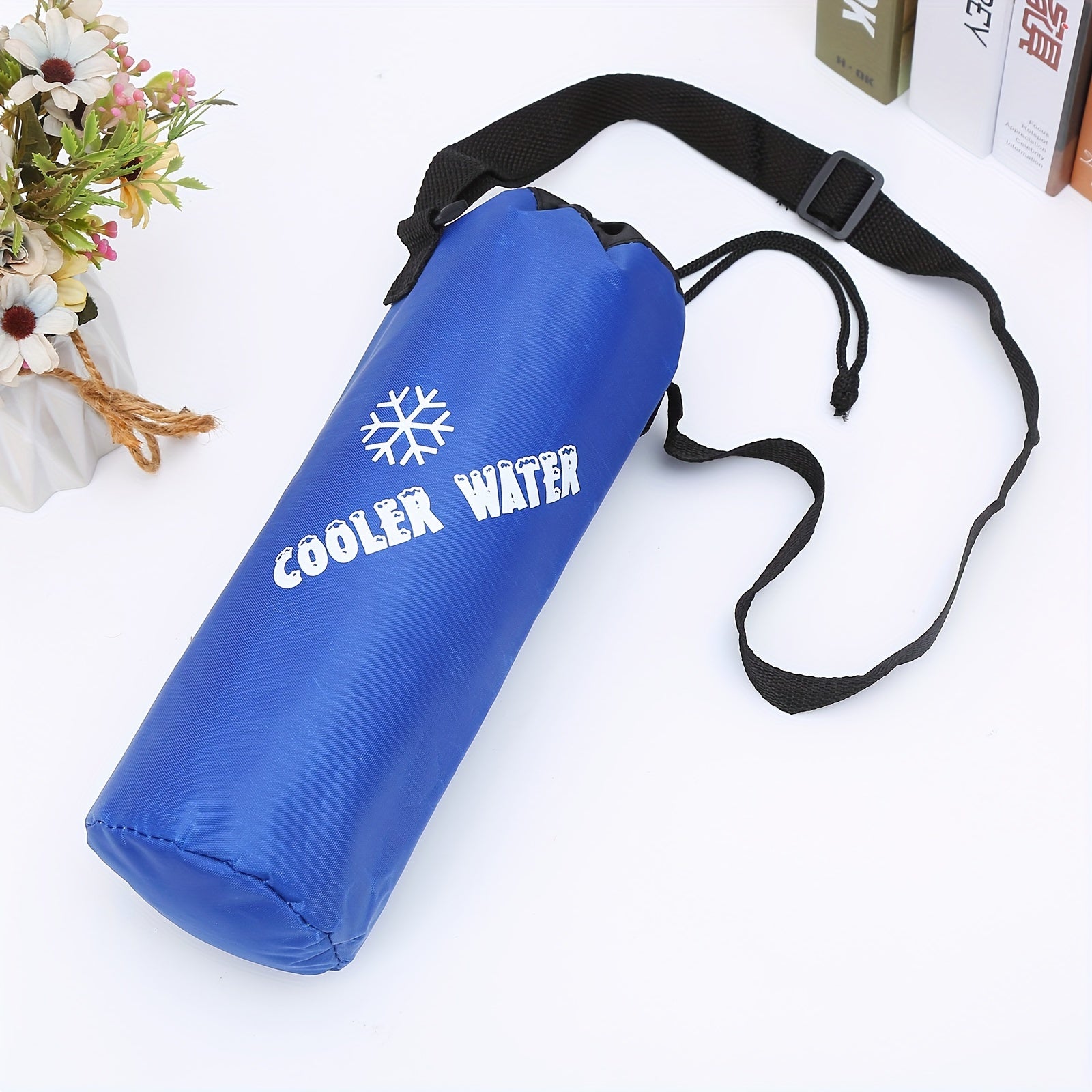 Portable Insulated Cup Cover Oxford Cloth Ice Bag Drawstring