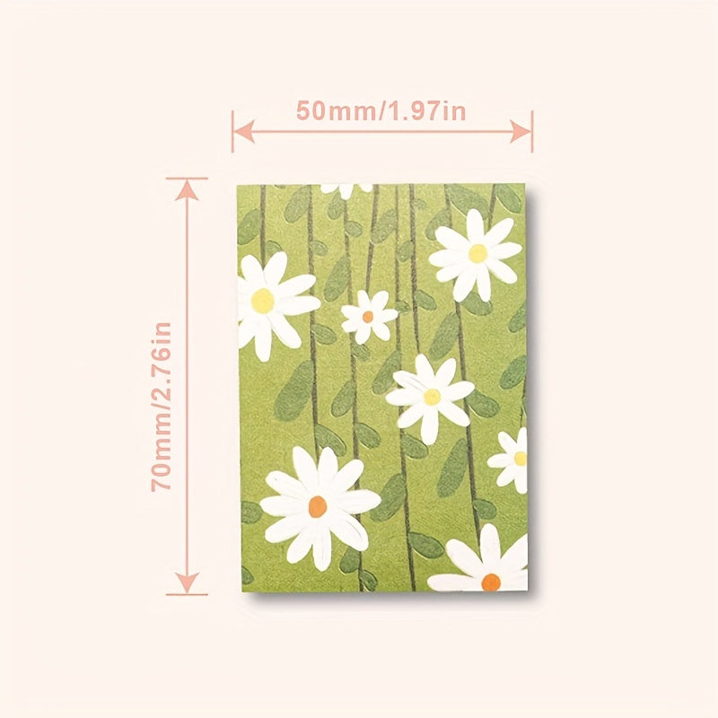 5pcs Mini Creative Notepads 30 Pages Each - 150 Pages in 5 Styles