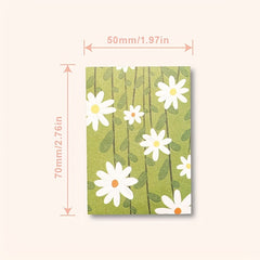 5pcs Mini Creative Notepads 30 Pages Each - 150 Pages in 5 Styles