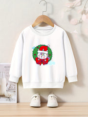 OERYUI Girls Unicorn Graphic Crew Neck Sweatshirt Kids Clothes