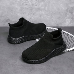 Girl's Breathable Slip On Sock Shoes Soft Sole Sneakers For Kids