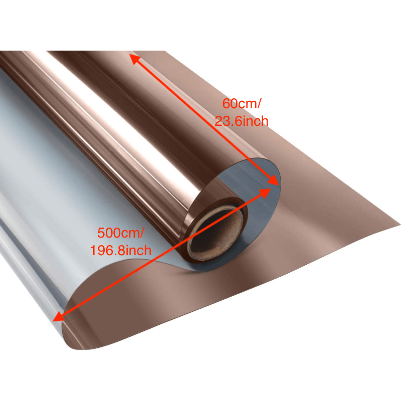 Privacy Window Film Tint Home Mirror Vinyl Roll Heat Control