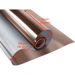 Privacy Window Film Tint Home Mirror Vinyl Roll Heat Control