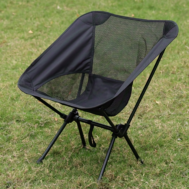 Portable Outdoor Moon Chair - Lightweight & Foldable Camping Fishing Home Seat