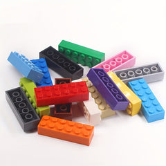 12pcs Building Block 2X6 Character Christmas Architectural Scenery DIY Toys