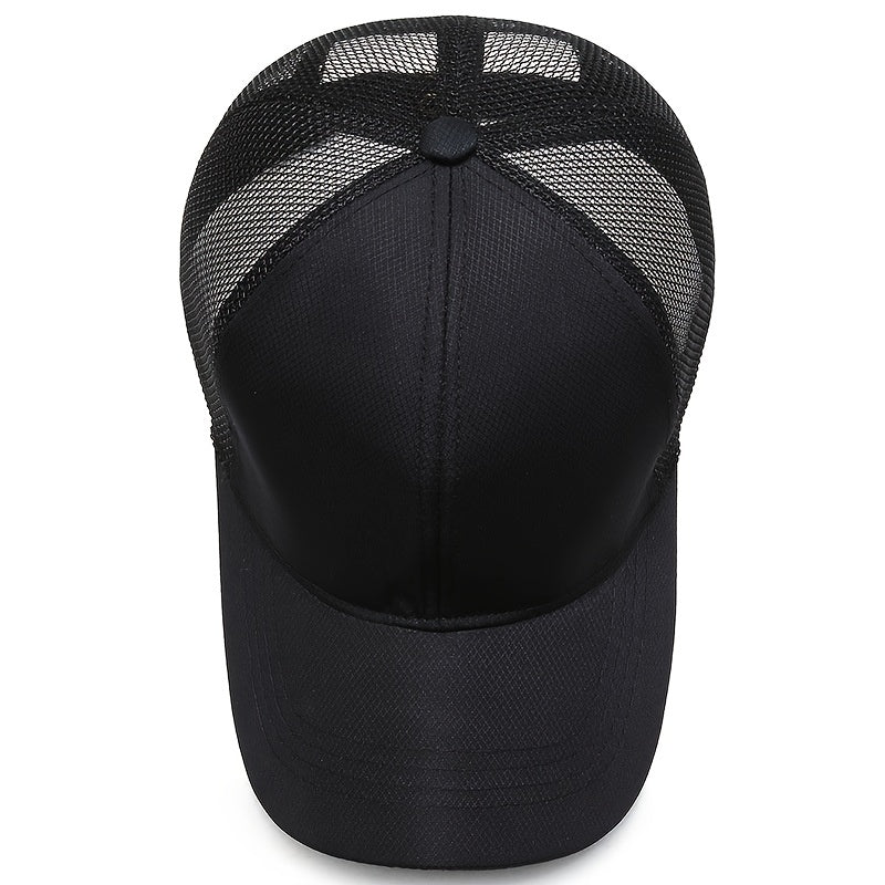 Retro Trucker Cap Mesh Baseball Cap Sunshade Hat