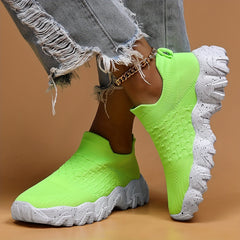 Women's Breathable Chunky Sneakers Lightweight Non slip Shoes