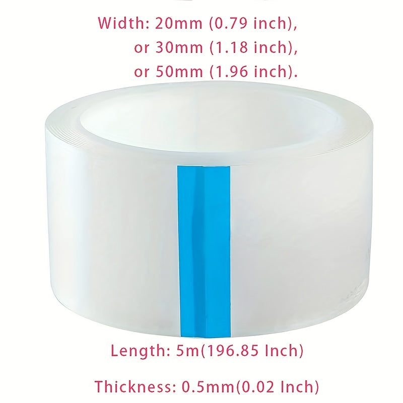 Self Adhesive Caulk Strip for Countertop Sink Bathroom Shower Toilet - Clear