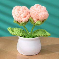 Crochet Eternal Flower Sunflower Lily Of The Valley Strawberry R