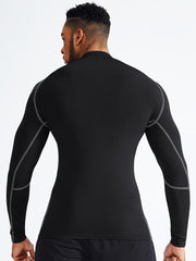 Men's Quick Drying Long Sleeve Crew Neck Shirt