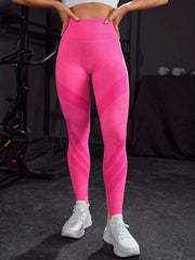 High Waist Solid Yoga Leggings Fitness Tight Pants