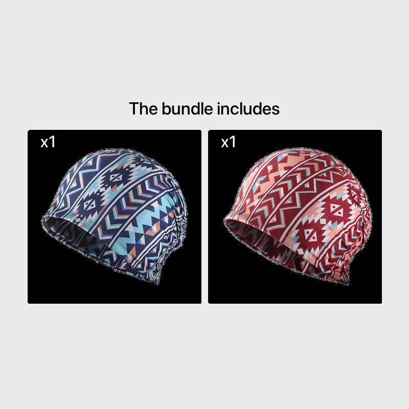 Men's Slouchy Beanie Hat Stretch Infinity Scarf Cap Headwear