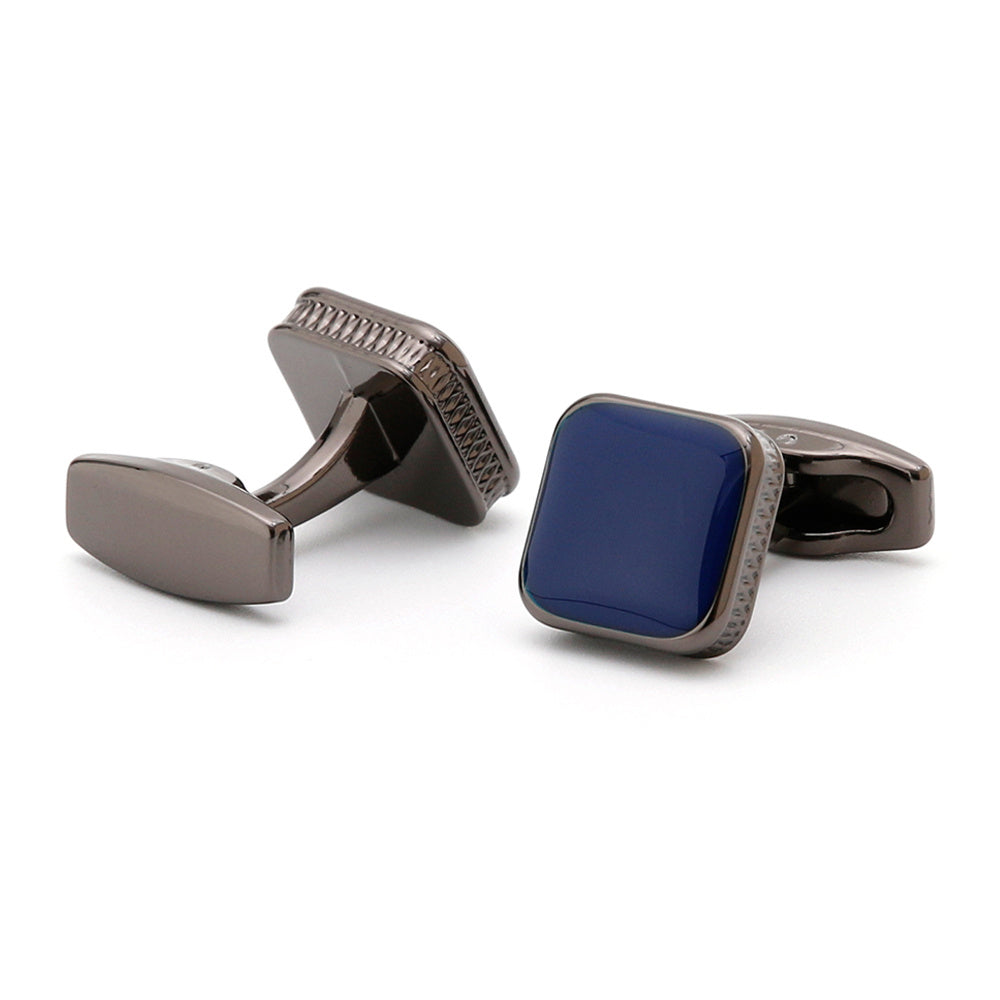 Oil Drop Square Men's Cufflinks
