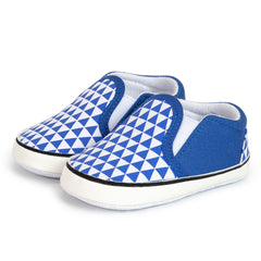 Baby Girl's Checkerboard Soft Canvas Shoes