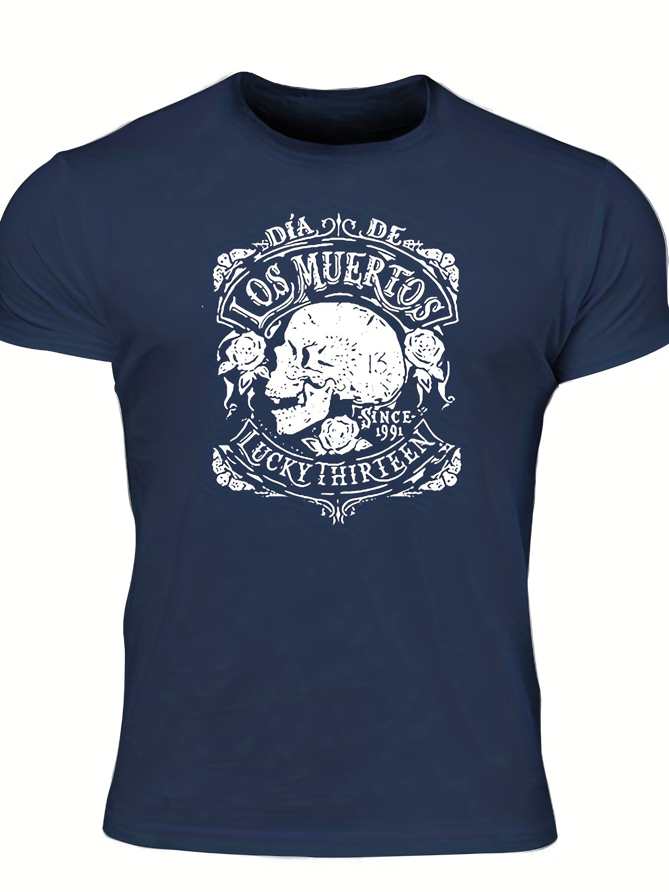 Vintage Skull Graphic T shirt For Men