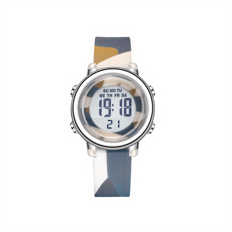Sports Electronic Watch W/ Contrasting Series