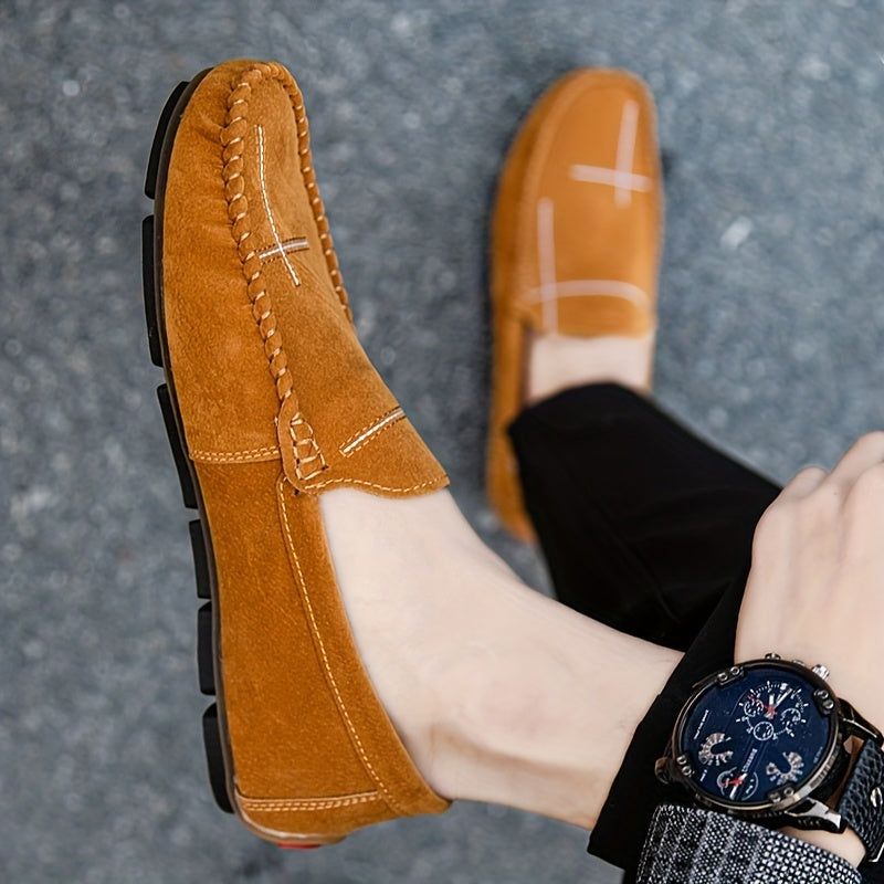 Men's Customized Loafer Shoes Lightweight Non Slip Casual Shoes