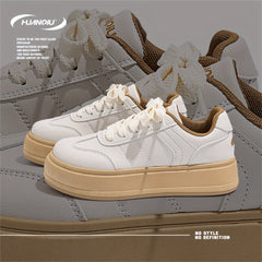 HUANQIU Women's Lace-up Outdoor Sports Sneakers