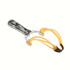 Camo Handle Slingshot for Outdoor Shooting Practice