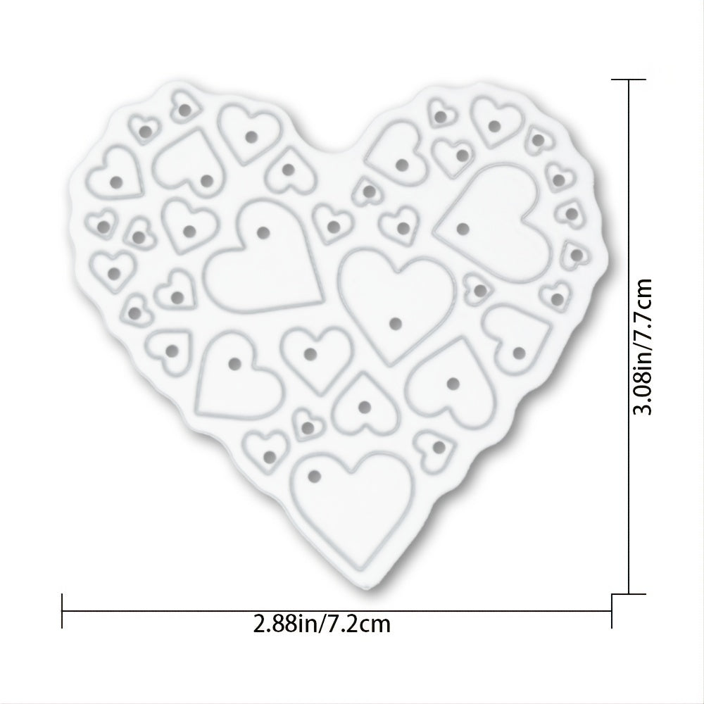 Metal Cutting Dies Heart Love Decoration Scrapbook Paper Craft DIY