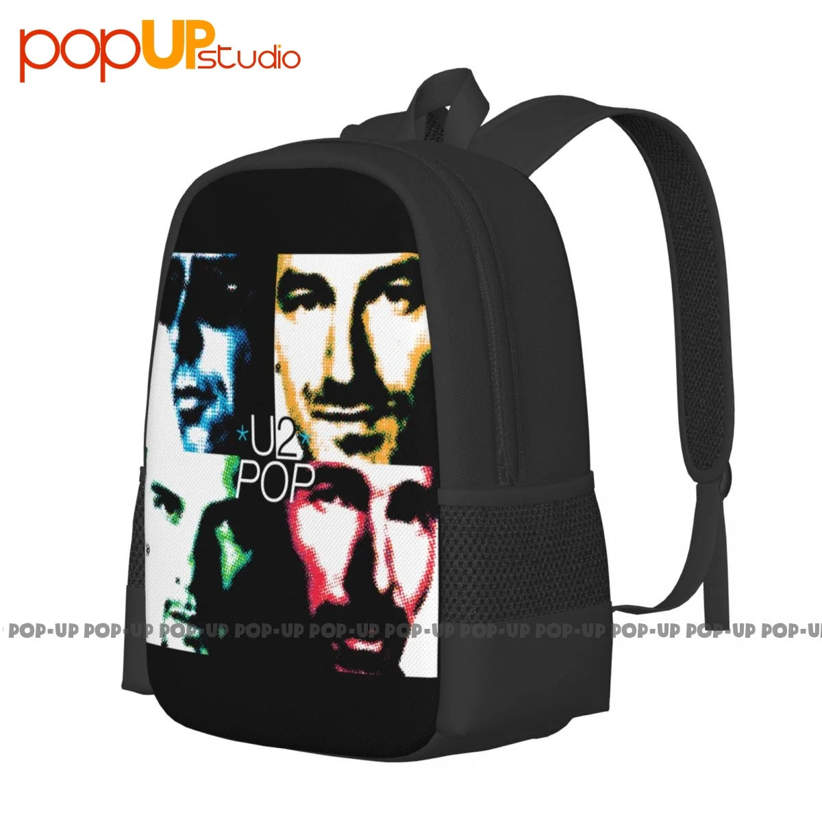 1997 U2 Tour 01 Backpack Large Capacity Vintage Art Print Sports Bag