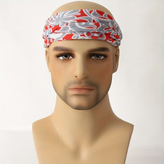 Graffiti Men's Red Neck Gaiter Lightweight Polyester
