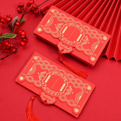 Ziyi Bronzing Folding Red Packet Red Envelope Lucky Money Pocket