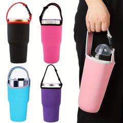 30oz Portable Water Bottle with Holders for Outdoor Travel Stay Hydrated