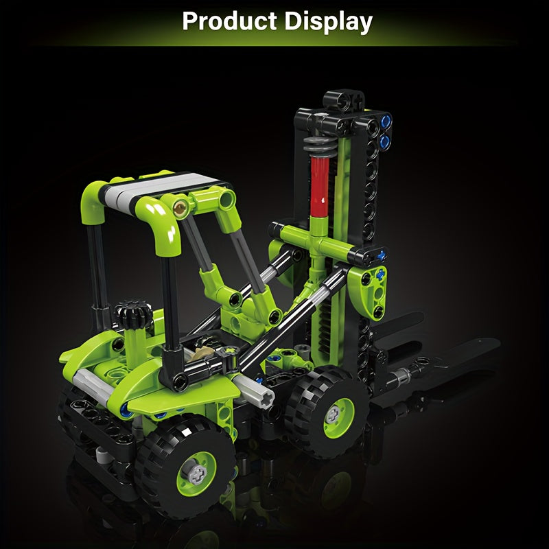 24017 Workshop Load Car Building Blocks Toys Gift