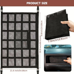 Car Ceiling Cargo Net Pocket Double Layer