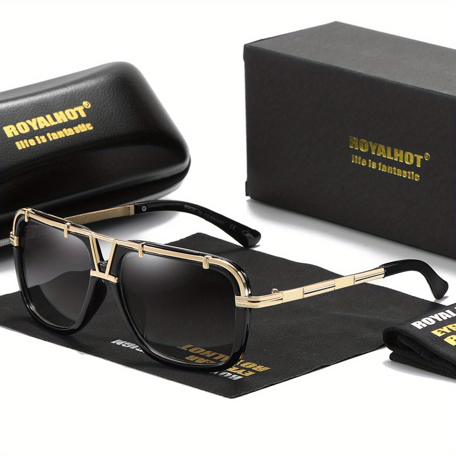 RoyalHot Unisex Classic Sunglasses for Outdoor Activities