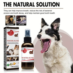 Pet Teeth Cleaning Spray Oral Care Dogs Cats