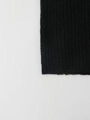 Solid Button Long Sleeve Open Front Cardigan