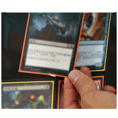 Game Card Binder Album Holds 160 Cards 8 Pockets Page