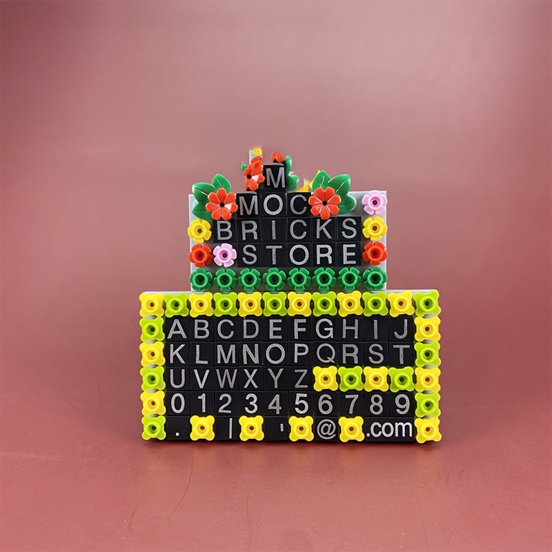 41pcs MOC Accessories Small Particle Blocks for Creative DIY Crafting