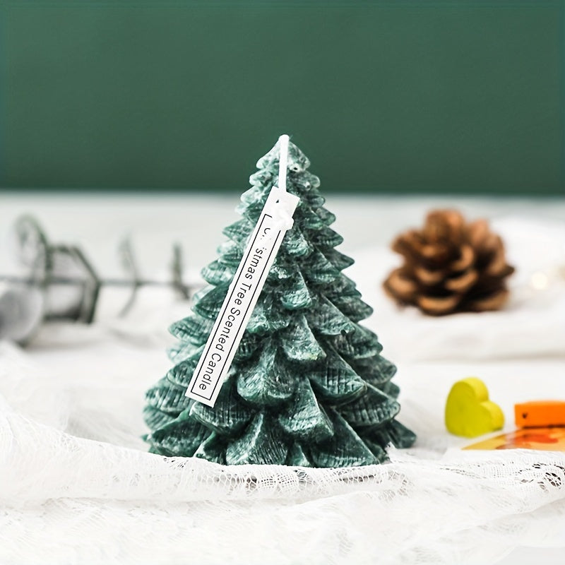 Christmas Tree Aromatherapy Candle for Home Decoration