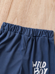 Boys Wild Boy Outfit Shorts & t shirt summer Kids