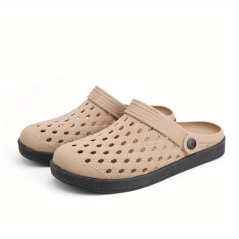 Men's Lightweight Comfy Clogs Hollow Out Garden Shoes