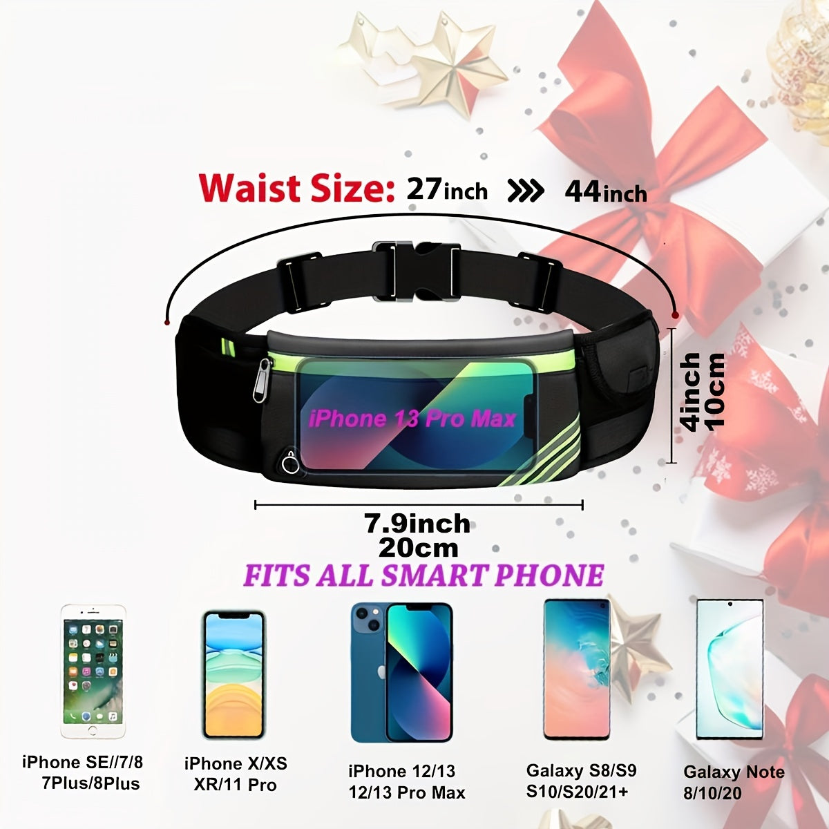 Running Fanny Pack Sports Waist Bag For Jogging & Cycling