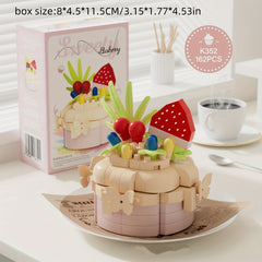 Colorful Triangle Cake Desktop Ornament Educational Toy