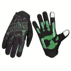 Warm Wind-Resistant Outdoor Cycling Gloves - Long Finger