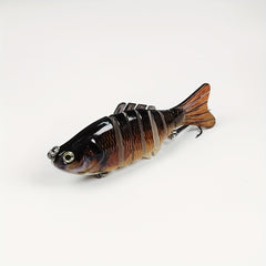 5pcs Lifelike 7 Segment Swimbait 15g Crankbait Fishing Tackle