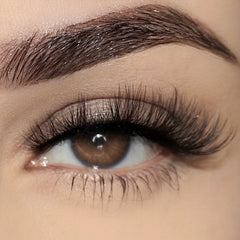 17mm Winged Cat Eye Faux Mink Lashes
